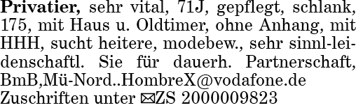 Süddeutsche Zeitung – Das Portal für Heirat-/Bekanntschaftsanzeigen ...
