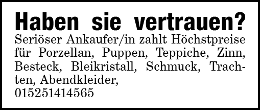 Vorschaubild der Anzeige, (Id: 2007975)