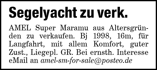 Vorschaubild der Anzeige, (Id: 2061727)
