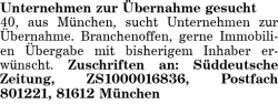 Vorschaubild der Anzeige, (Id: 2070541)