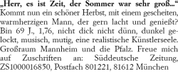 Vorschaubild der Anzeige, (Id: 2071808)